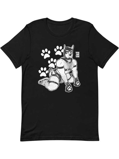 BOBO BEAR T-Shirt - Hooman Puppy Line Art