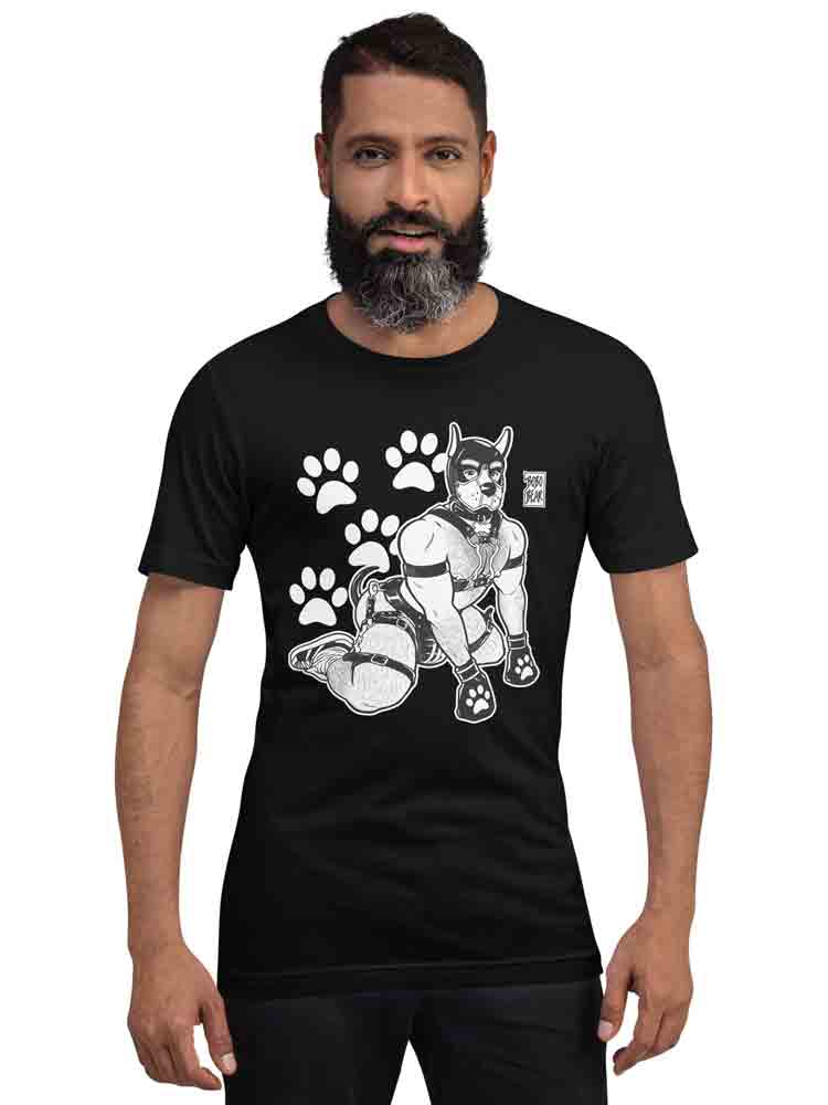 BOBO BEAR T-Shirt - Hooman Puppy Line Art