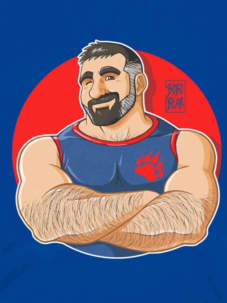 BOBO BEAR T-Shirt - Serkan Crossing Arms