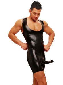 Gummi-Body, mit Kondom