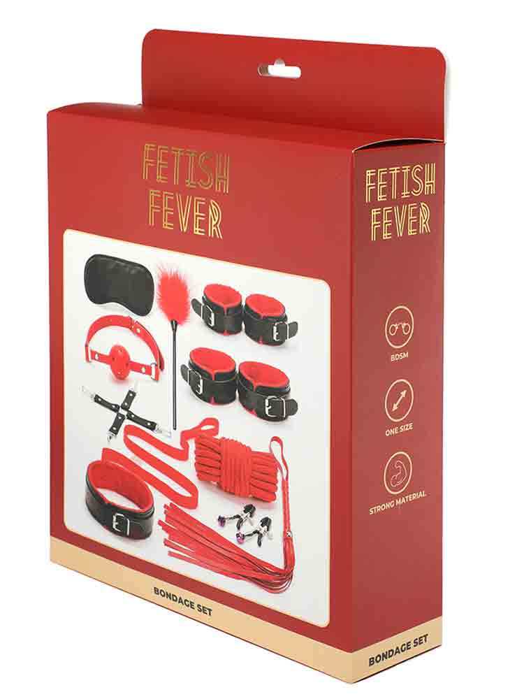 FETISH FEVER Bondage 10 teiliges Set