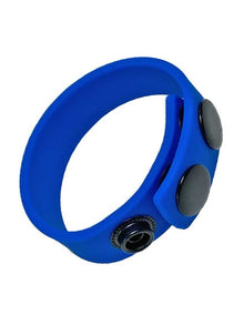 BONEYARD Silikon-Cockring - blau