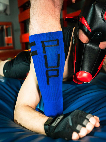 BOXER Skater Socks PUP blau-schwarz