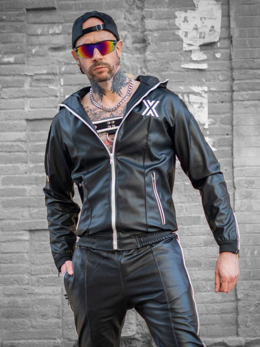 BOXER Stretch Sports Jacket schwarz-weiß