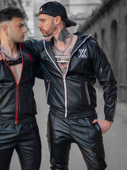 BOXER Stretch Sports Jacket schwarz-weiß