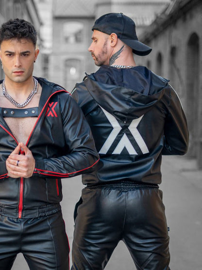 BOXER Stretch Sports Jacket schwarz-weiß