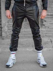 BOXER Stretch Sports Pants schwarz-weiß