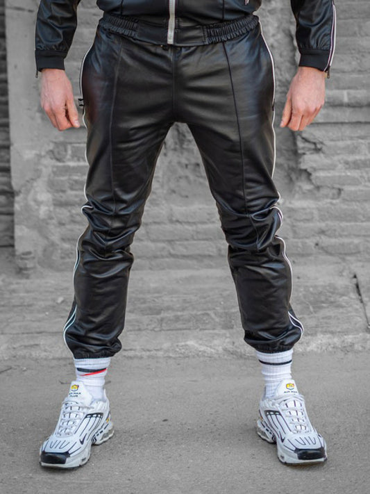 BOXER Stretch Sports Pants schwarz-weiß