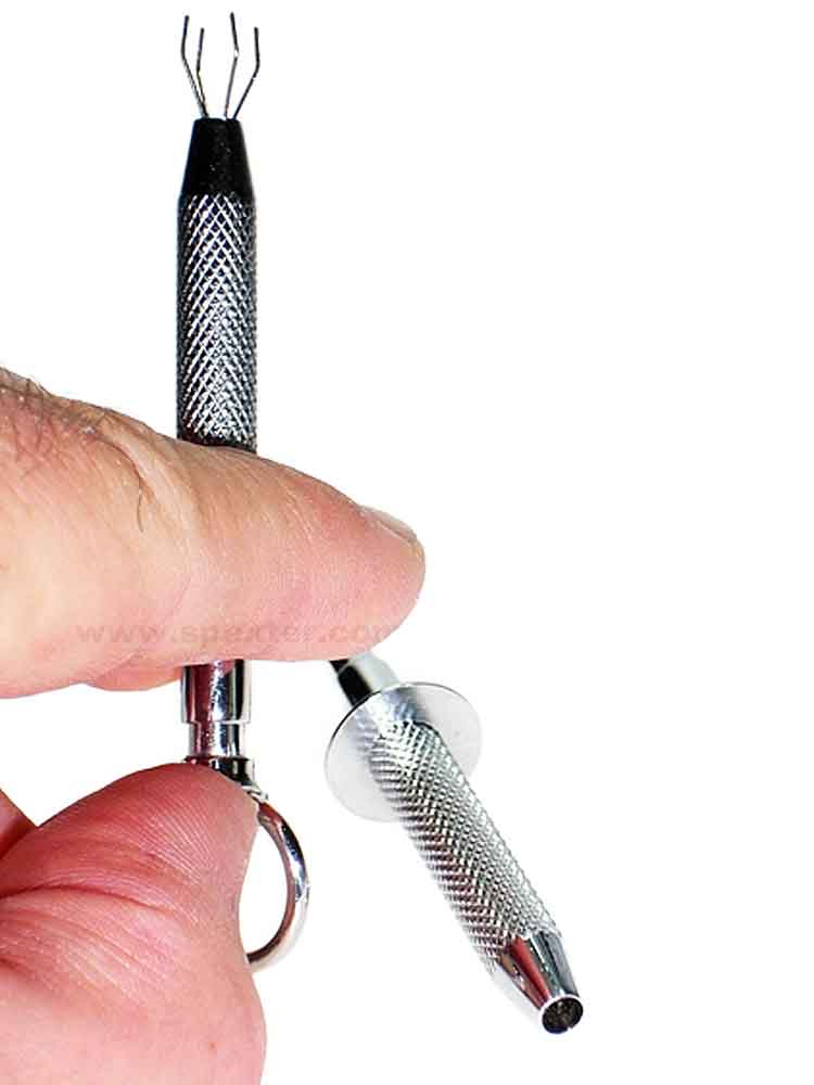 Brustwarzen-Federstift mit Kette