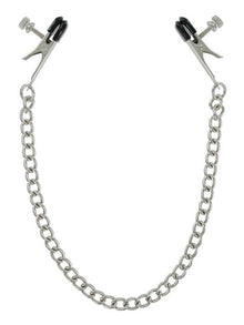 Brustwarzenklemmen breit mit Kette
