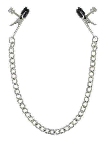 Brustwarzenklemmen breit mit Kette