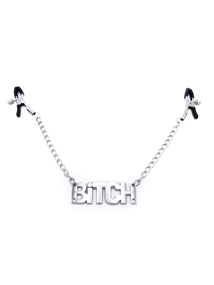 Brustwarzenklemmen BITCH einstellbar