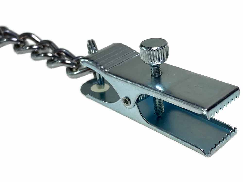 Brustwarzenklemmen breit mit Kette