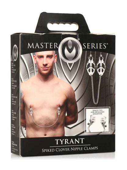 Brustwarzenklemmen Clover Clamps TYRANT mit SPIKES