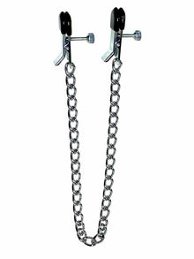 Brustwarzenklemmen flach mit Kette
