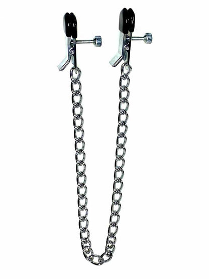 Brustwarzenklemmen flach mit Kette