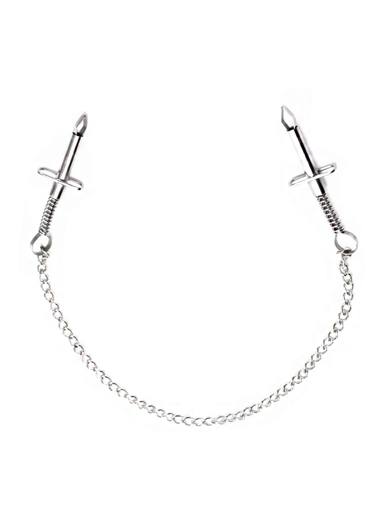 NIPPEL GRABBERS Brustwarzenklemmen mit Kette