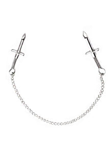NIPPEL GRABBERS Brustwarzenklemmen mit Kette