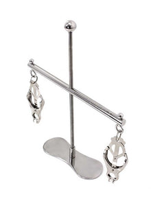 Brustwarzen-Spannvorrichtung mit Japanes Clover Clamps