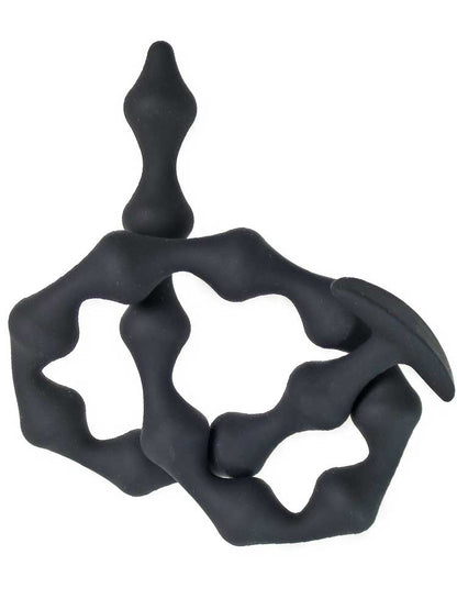 BRUTUS BEADED CHAIN Silicone Ass Balls 58cm