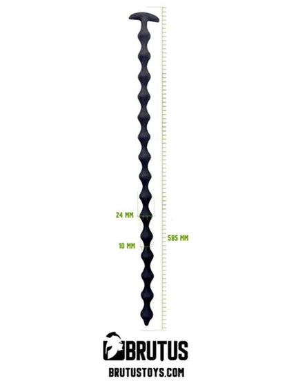 BRUTUS BEADED CHAIN Silicone Ass Balls 58cm