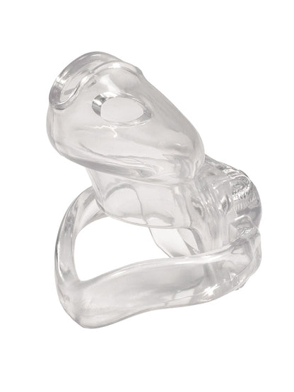BRUTUS CLICKLOCK Keuschheitskäfig Clear