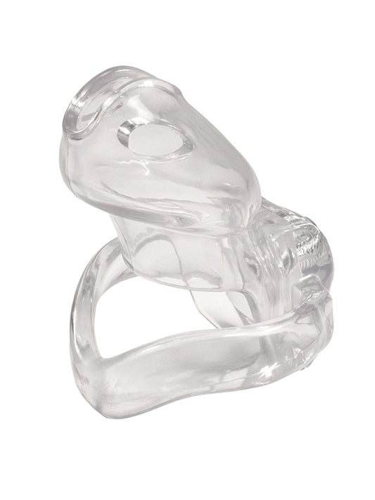 BRUTUS CLICKLOCK Keuschheitskäfig Clear