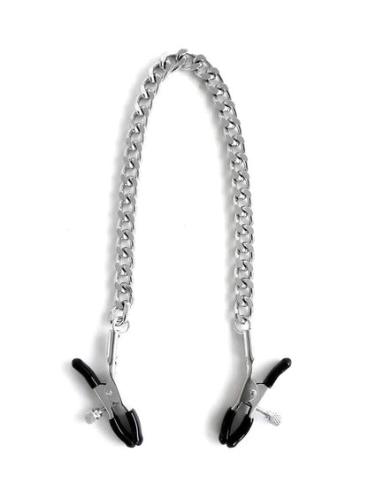 BRUTUS CROCODILE Brustwarzenklemmen einstellbar silber
