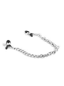 BRUTUS CROCODILE Brustwarzenklemmen einstellbar silber