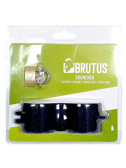BRUTUS CRUNCHER Hodensackschloss mit Spikes