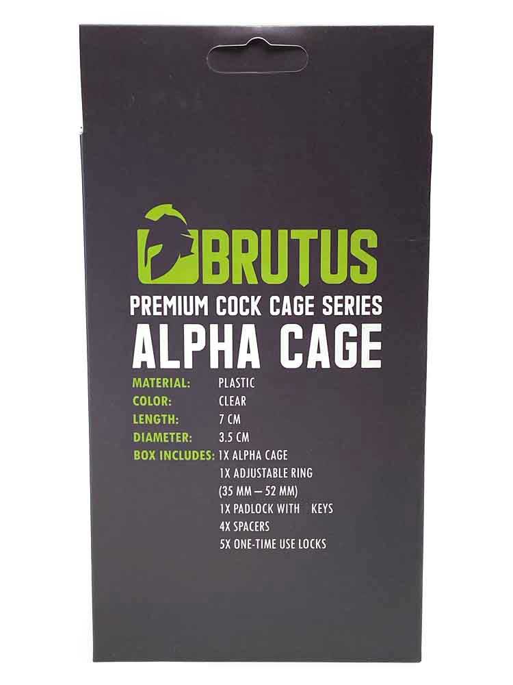 BRUTUS Keuschheitskäfig ALPHA CAGE