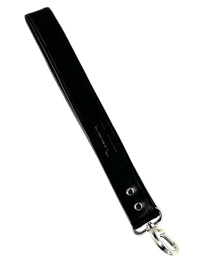 BRUTUS Lederleine Lederschlaufe schwarz