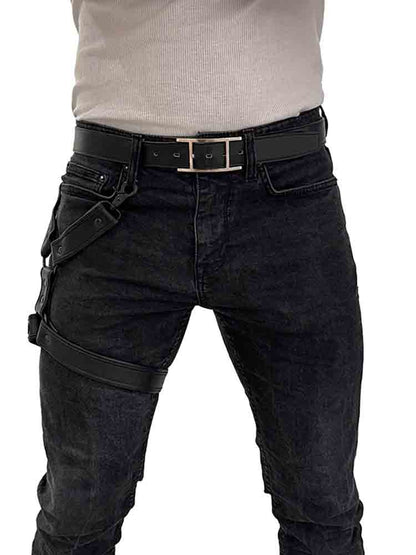 BRUTUS Leg Harness schwarz-schwarz