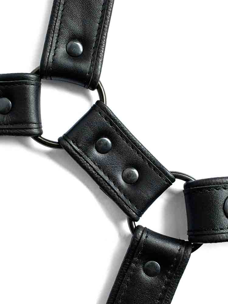 BRUTUS Leg Harness schwarz-schwarz