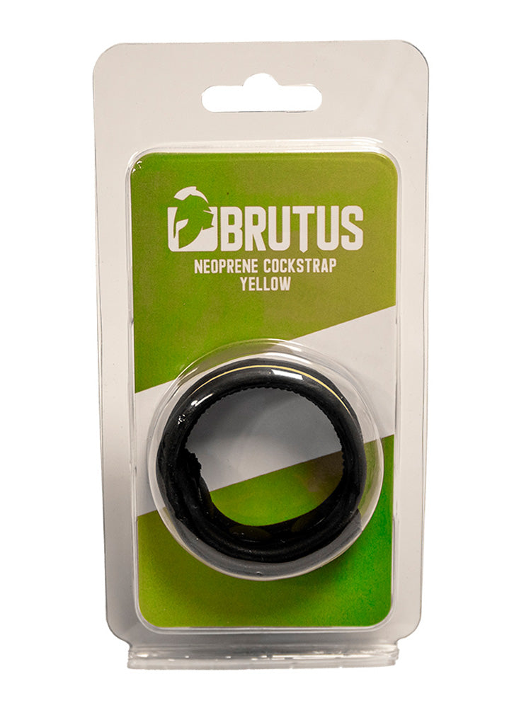Brutus Neopren Cockring - gelb