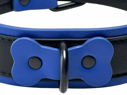 BRUTUS Puppy Hunde-Halsband schwarz-blau
