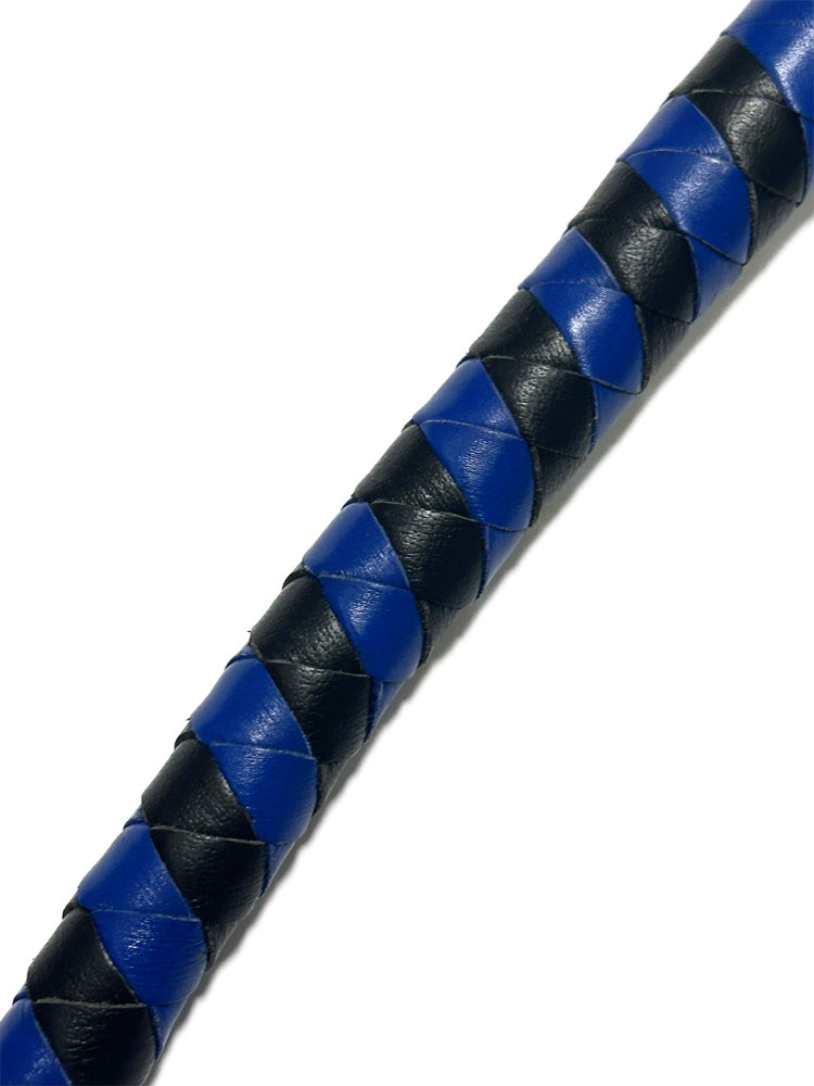 Peitsche Bullenpeitsche Singletail 140cm schwarz-blau