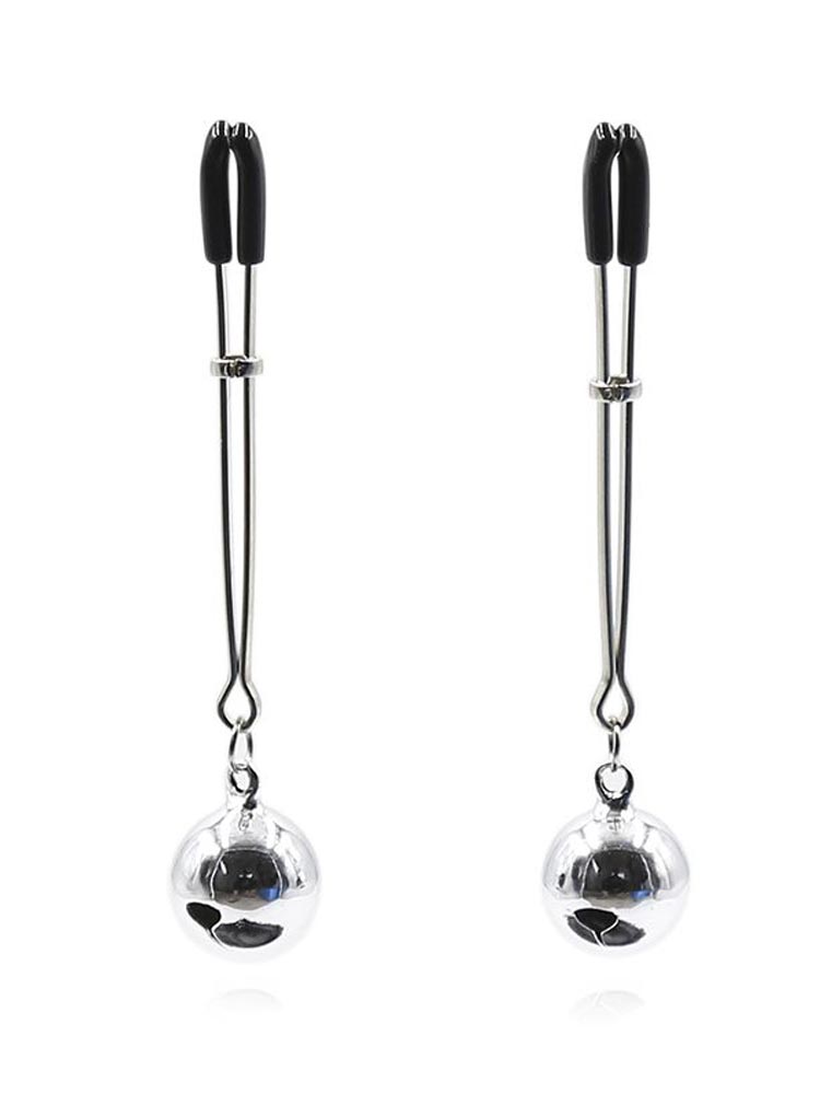 Brustwarzenklemmen mit Glöckchen