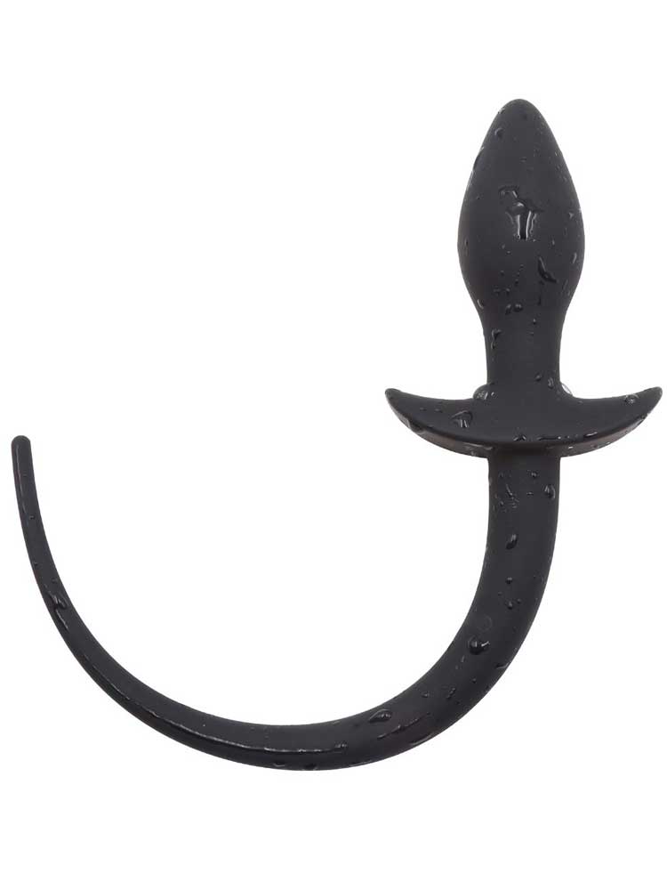 Butt-Plug DOGTAIL Silikon schwarz