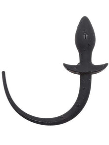 Butt-Plug DOGTAIL Silikon schwarz