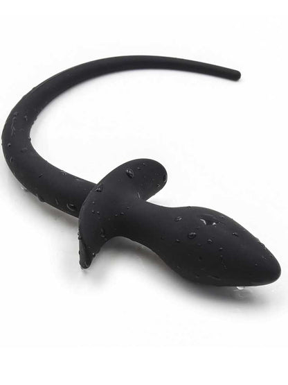 Butt-Plug DOGTAIL Silikon schwarz