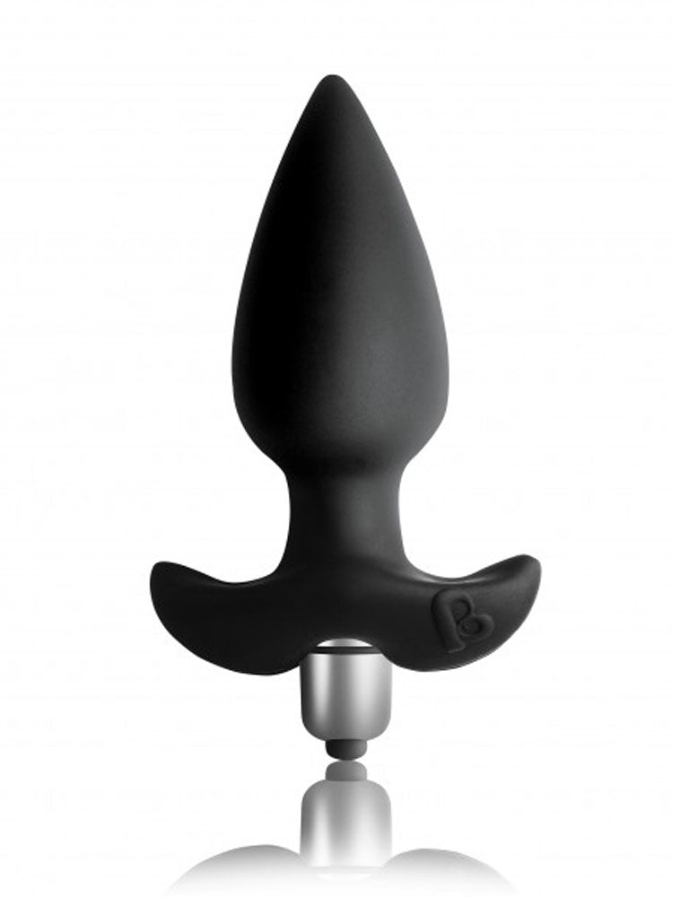 ROCKS-OFF BUTT THROB 7fach VIBRATOR - schwarz