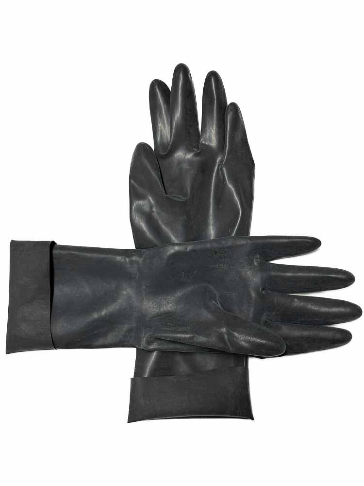 BUTTR Latexhandschuhe schwarz 37cm