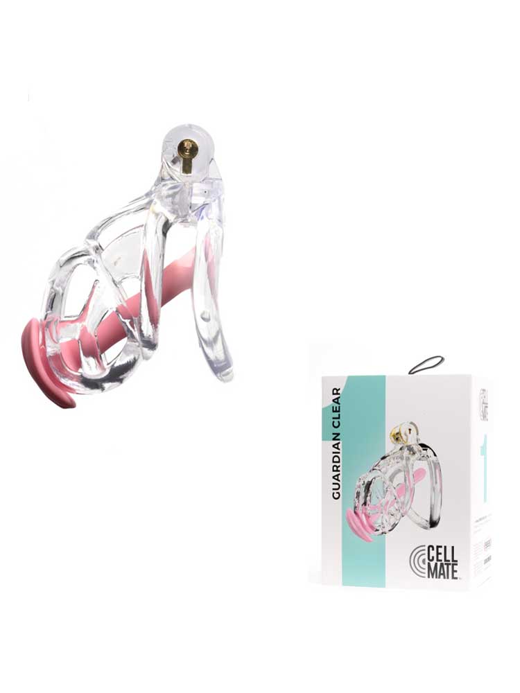 Cellmate Guardian Keuschheitskäfig clear SIZE 1