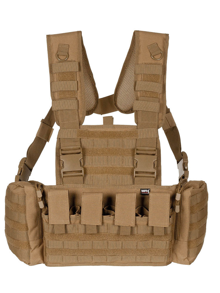 Chest Rig, "Kampfweste" Mission, tropenbraun