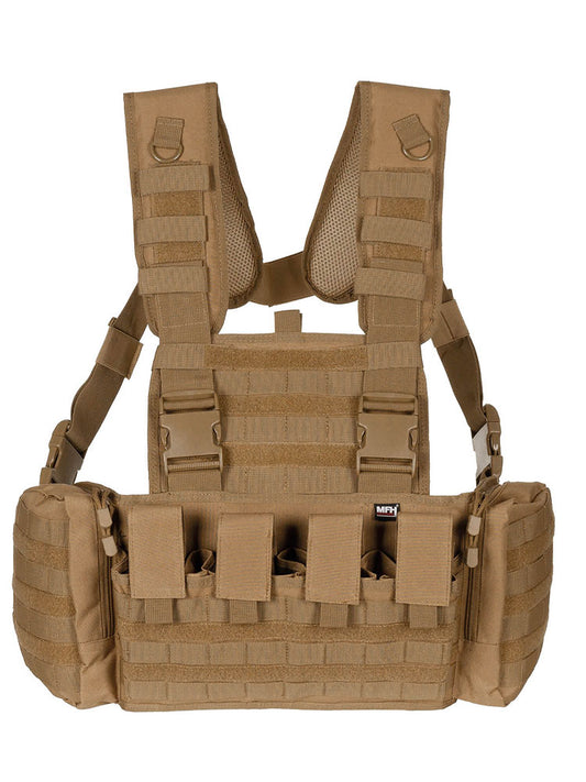 Chest Rig, "Kampfweste" Mission, tropenbraun