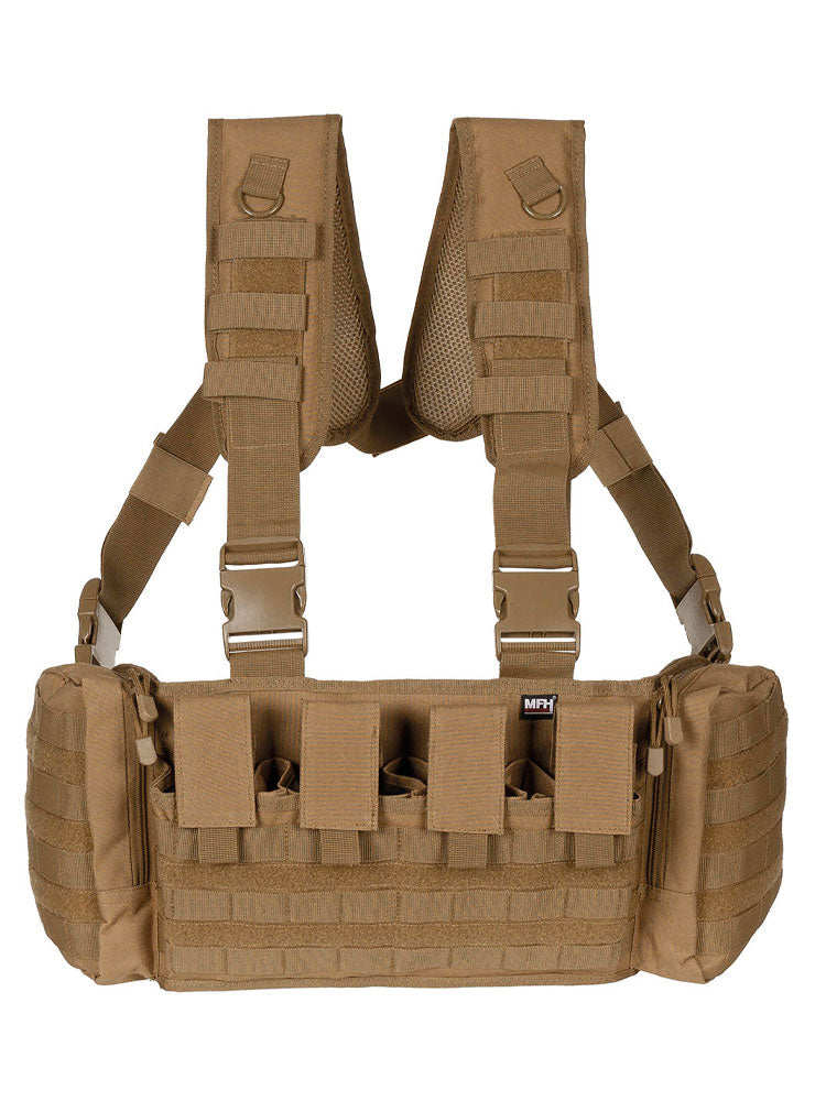 Chest Rig, "Kampfweste" Mission, tropenbraun