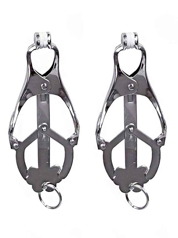 CLOVER CLAMPS Japan Brustwarzenklemmen mit Ringen