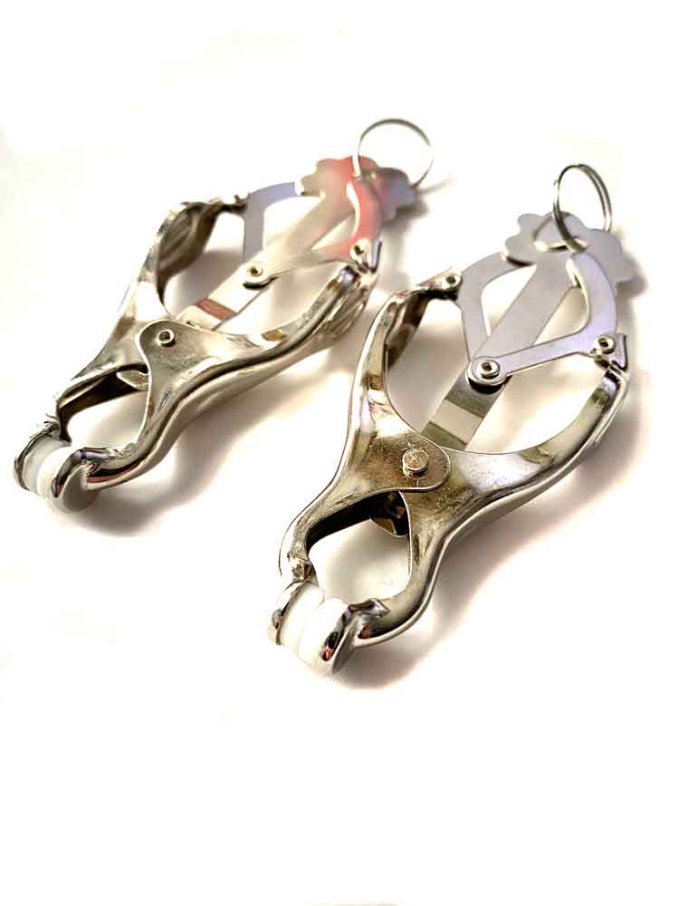 CLOVER CLAMPS Japan Brustwarzenklemmen mit Ringen