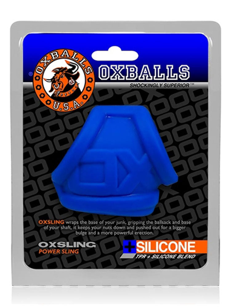 Cockring OXSLING Power by OXBALLS blau